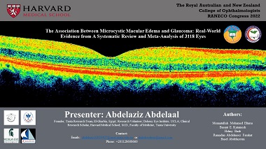 The Association Between Microcystic Macular Edema and Glaucoma: Real-World Evidence from a Systematic Review and Meta-Analysis of 3118 Eyes