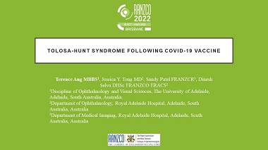 Tolosa-Hunt syndrome following COVID-19 vaccine