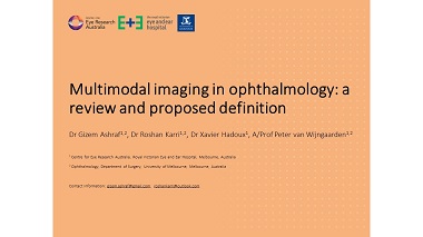 Multimodal imaging in ophthalmology: a review and proposed definition