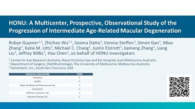 HONU: A Multicentre, Prospective, Observational Study of the Progression of Intermediate Age-Related Macular Degeneration