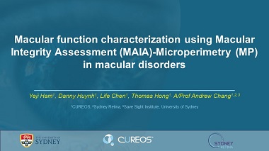 Macular function characterization using Macular Integrity Assessment Microperimetry in macular disorders