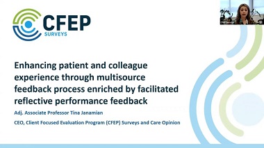 Enhancing patient and colleague experience through multisource feedback process enriched by facilitated reflective performance feedback