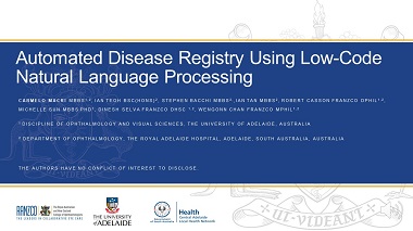 Automated Disease Registry Using Low-Code Natural Language Processing