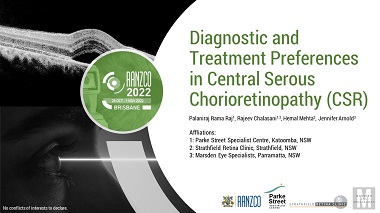 Diagnostic and Treatment Preferences for Central Serous Chorioretinopathy