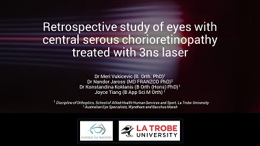 Retrospective study of eyes with central serous chorioretinopathy treated with 3ns laser